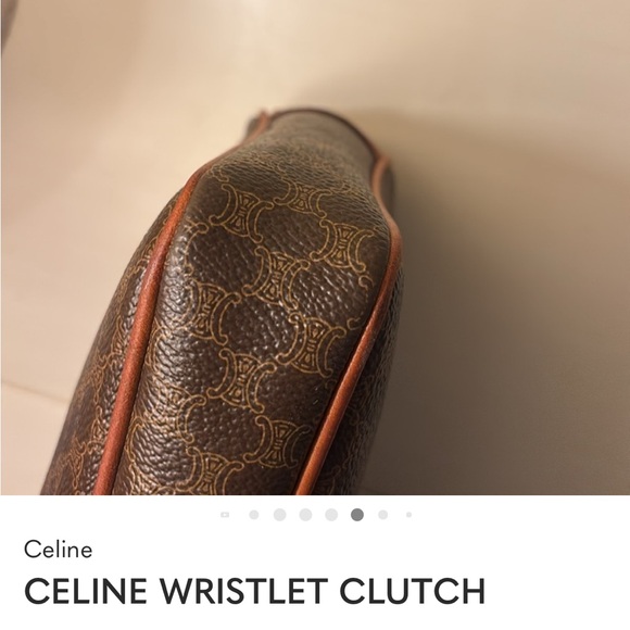 CELINE Brown Leather bag - Picture 7 of 16